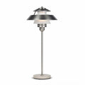 Lâmpada de mesa em metal e plástico com design moderno 45 x 30 x 30cm